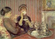 Mary Cassatt The Tea USA oil painting artist